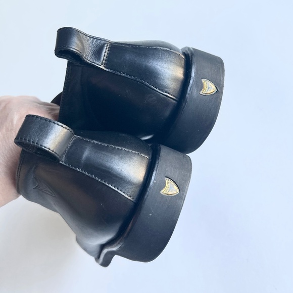 Men’s Toschi CIS Equipped Carbonlite Black Genuine Leather Oxfords Boots size 9 - Picture 13 of 16